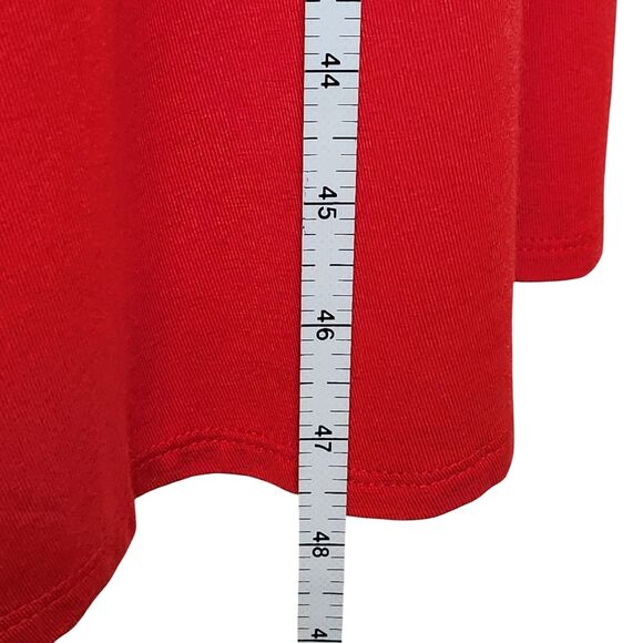 Sugarlips Mariana Midi Sleeveless Red Jersey Knit Dress Women's Medium NWT Chic - Picture 12 of 12